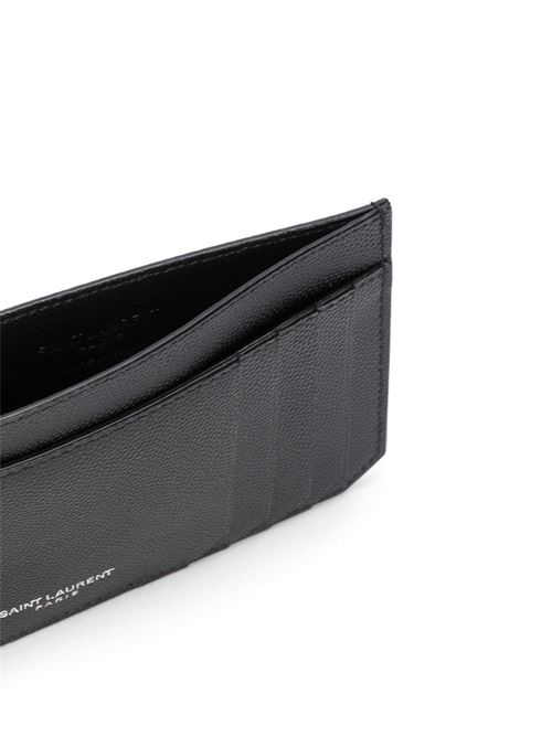 Card holder with logo SAINT LAURENT | 607914BTY0N1000